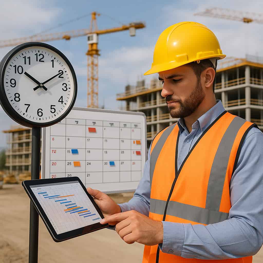 construction time management
